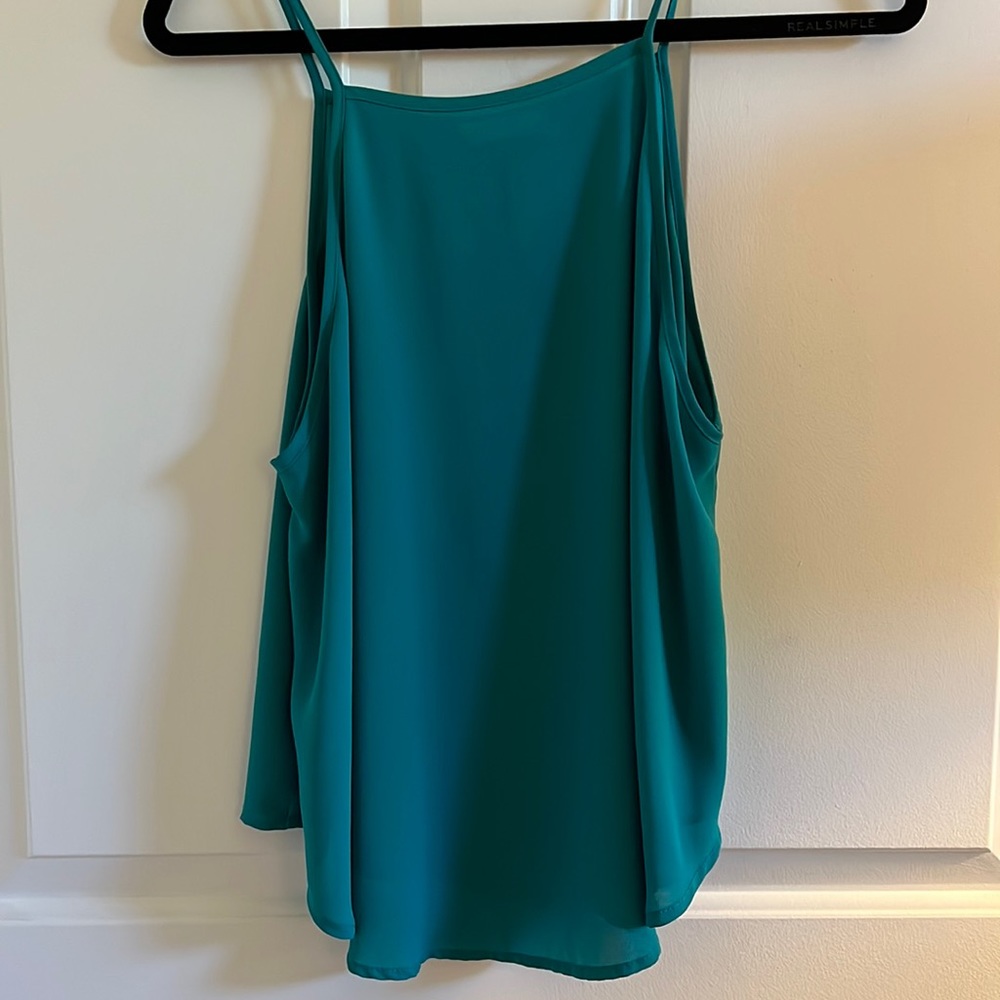 Lush Emerald Square Neck Tank 💚
